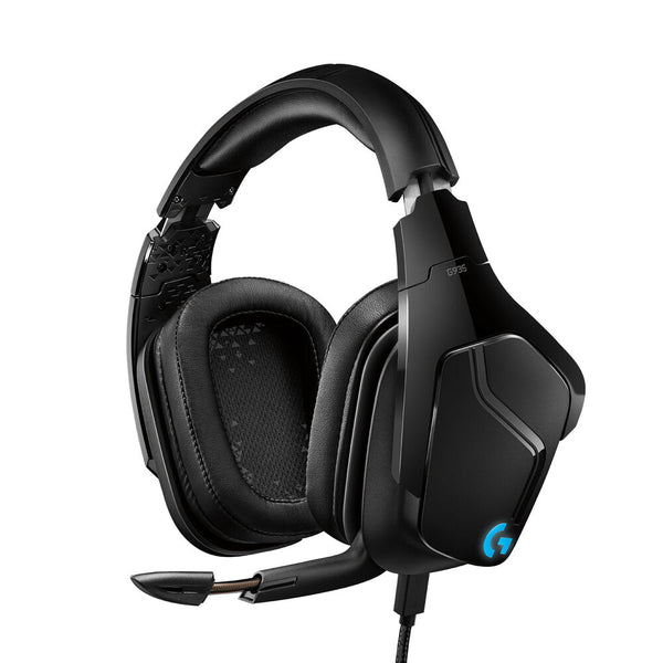 Gaming Headset mit Mikrofon Logitech G935 Wireless 7.1 Surround Sound LIGHTSYNC Gaming Headset