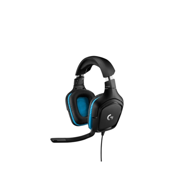 Gaming Headset mit Mikrofon Logitech G432 Schwarz