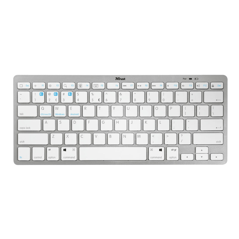 Bluetooth-Tastatur Trust 23748 Qwerty Spanisch