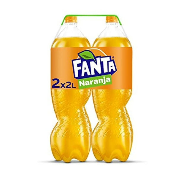 Erfrischendes Getränk Fanta Orange (2 x 2 L)