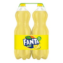 Erfrischendes Getränk Fanta Zitronengelb (2 x 2 L)