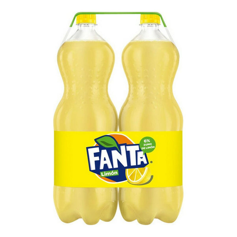 Erfrischendes Getränk Fanta Zitronengelb (2 x 2 L)