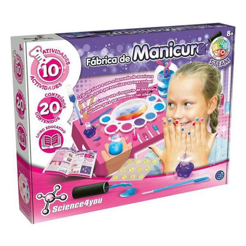 Maniküre-Set Crea tus Esmaltes Science4you