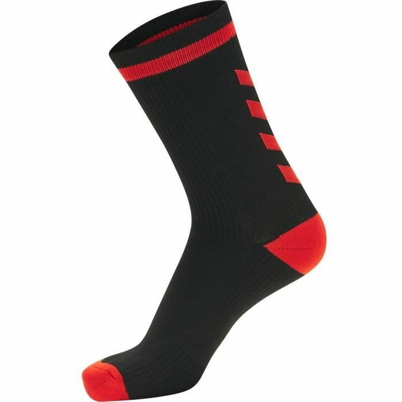 Sportsocken Hummel Rot Schwarz Baumwolle