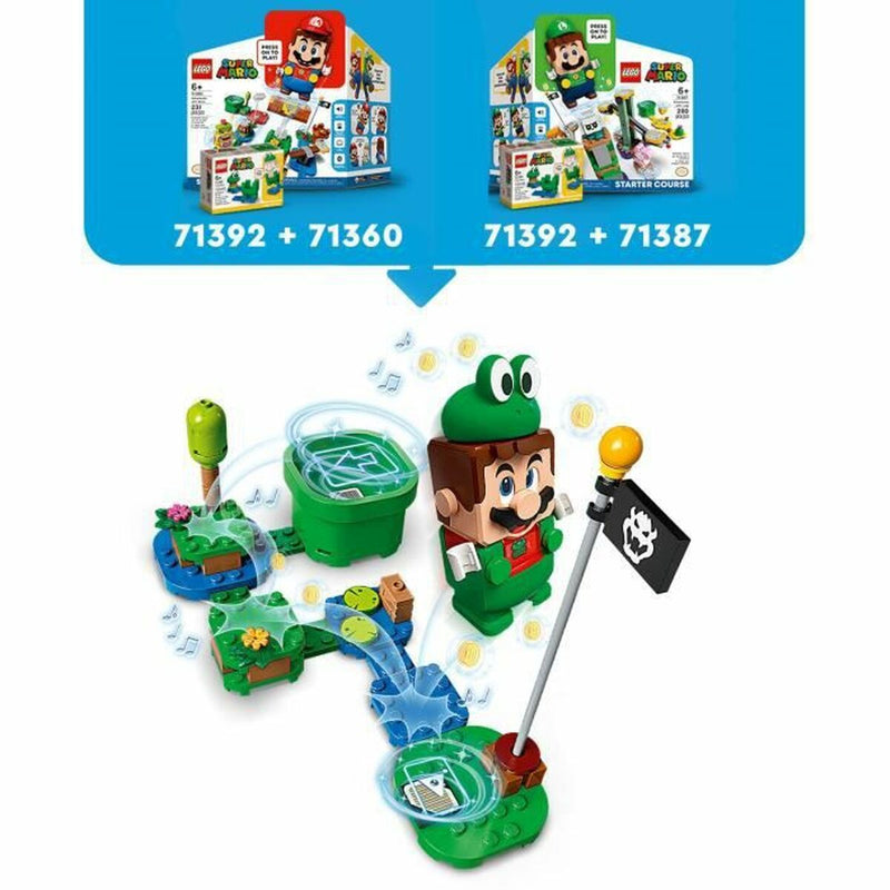 Playset Lego 71392 Super Mario Mario Frog Power