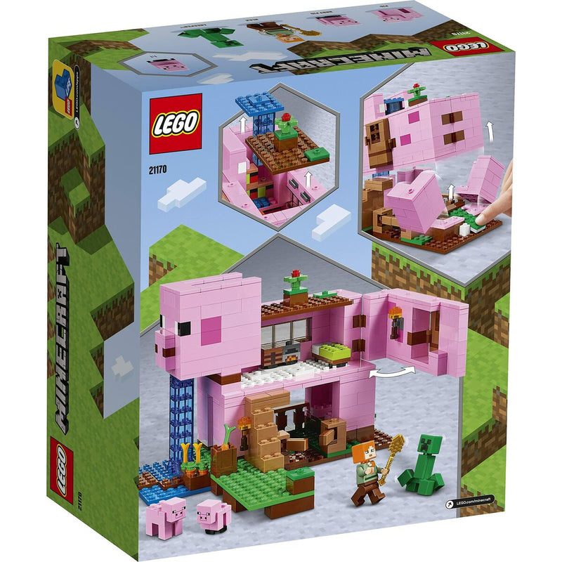 Playset Lego Minecraft 21170 Pig House