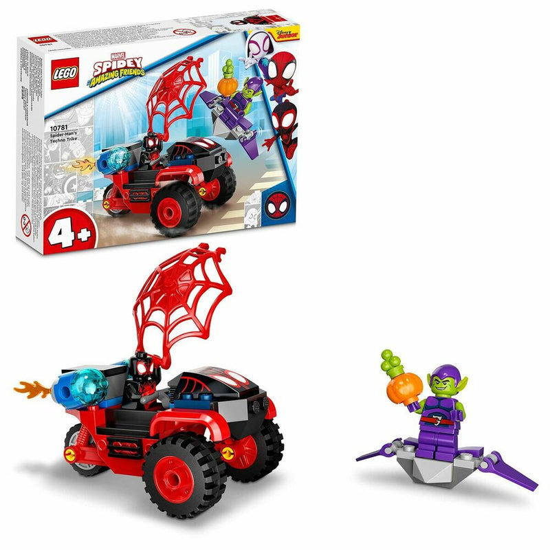 Playset Lego Miles Morales Spiderman's Techno Trike