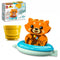 Playset Lego 10964 DUPLO Bath Toy: Floating Red Panda (5 Stücke)