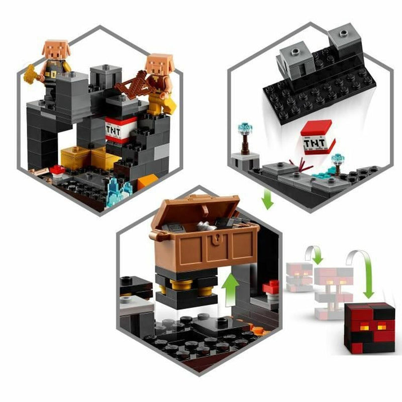 Playset Masters 21185 Minecraft The Bastion of the Nether (300 Stücke)