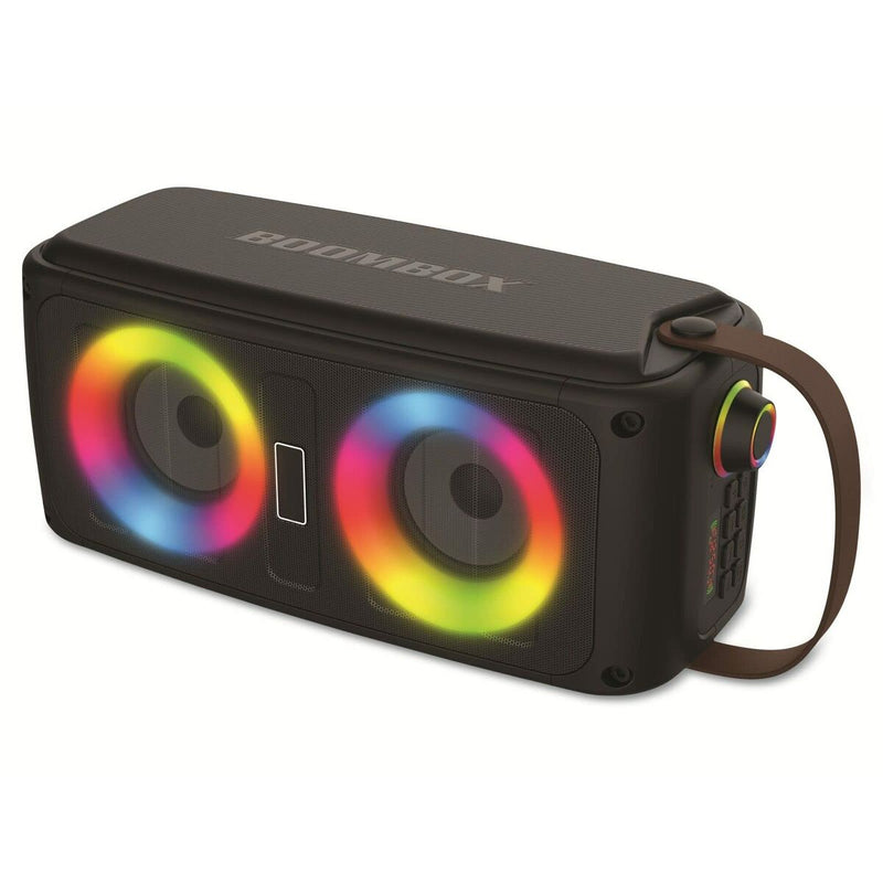 Tragbare Bluetooth-Lautsprecher Denver Electronics Schwarz LED RGB