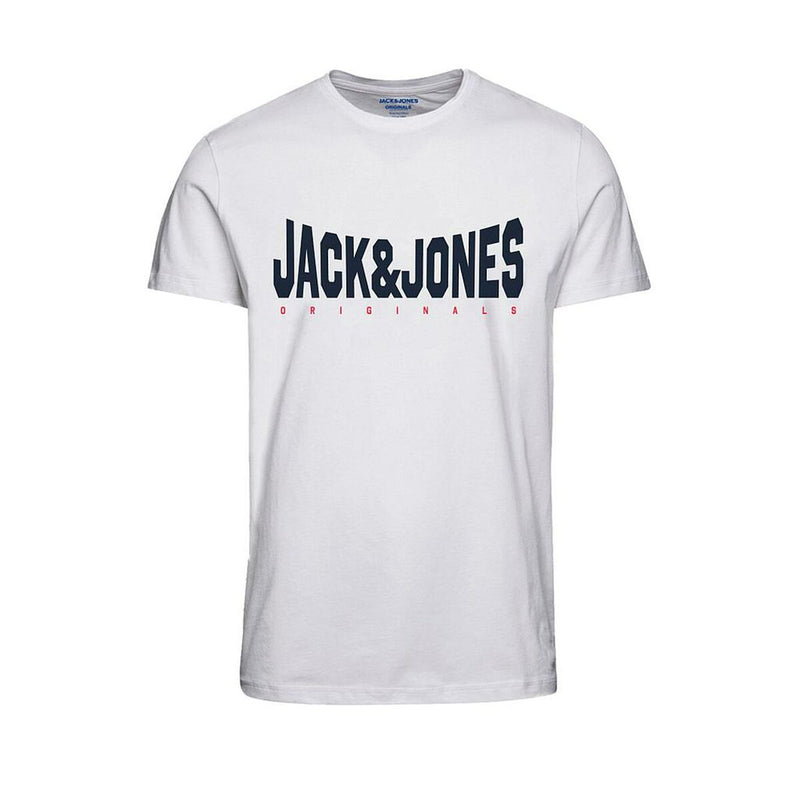 Herren Kurzarm-T-Shirt Jack & Jones JORMARQUE TEE SS 12232652 Weiß