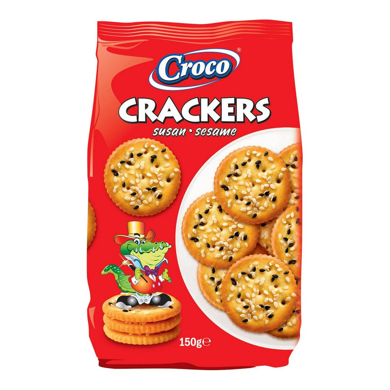 Plätzchen Croco Craker Sesame (150 g)