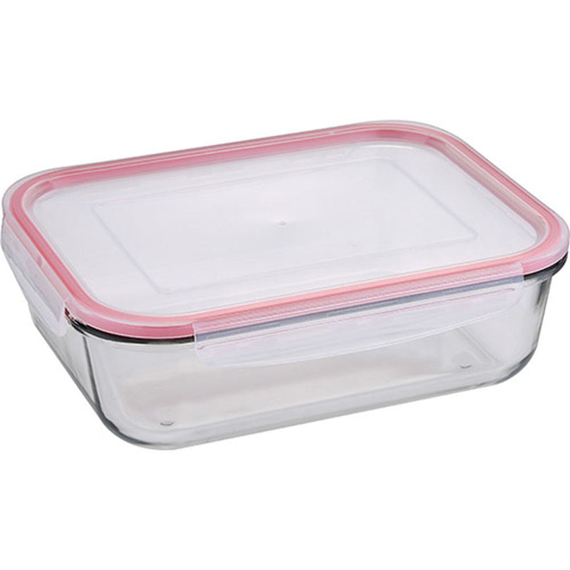 Lunchbox hermetisch Bergner Rot Borosilikatglas (2L)