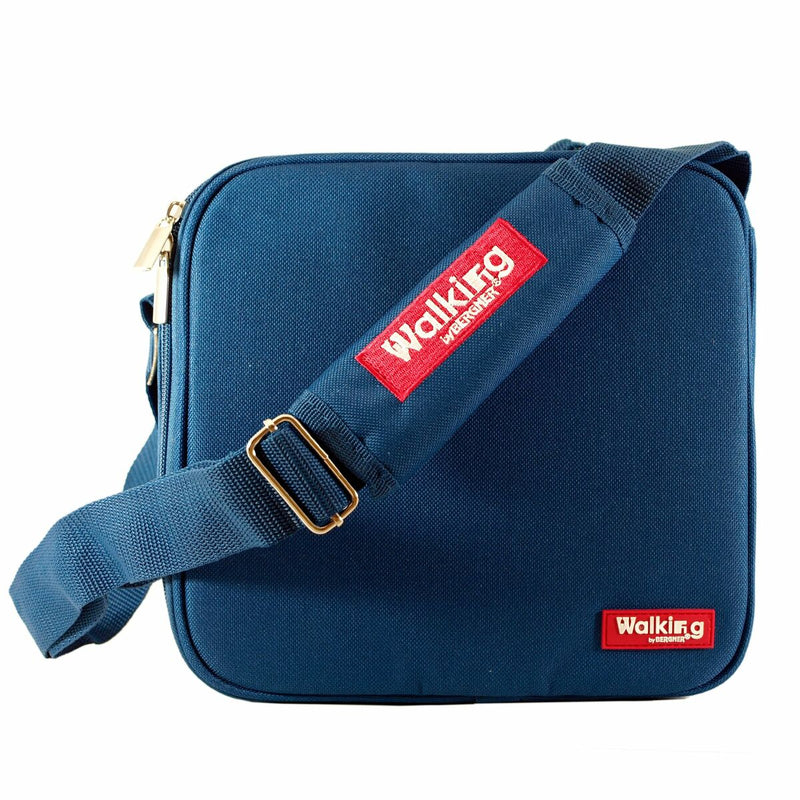 Wiederverwendbare Säcke für Lebensmittel Bergner Walking Bus Blau Polyester (23 x 22 x 13,5 cm)