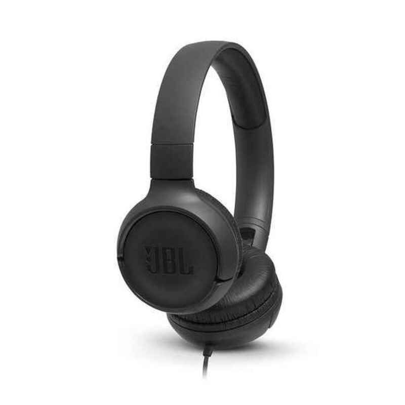 Kopfhörer mit Mikrofon JBL JBLT500BLK Schwarz