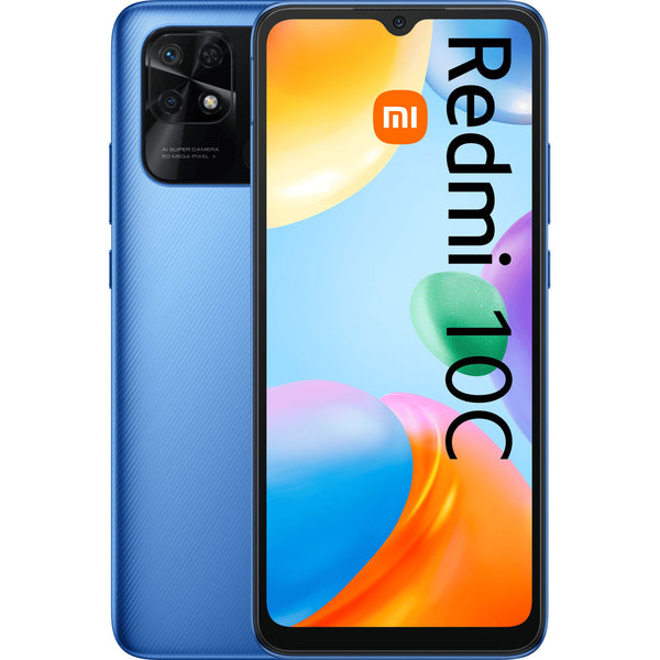 Smartphone Xiaomi Redmi 10C Blau 64 GB Octa Core 3 GB RAM 6,7"