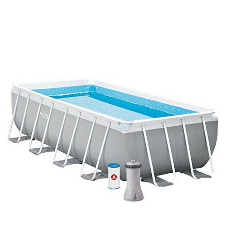 Schwimmbad Abnehmbar Intex Prism Frame (400 x 200 x 100 cm) (6836 L)