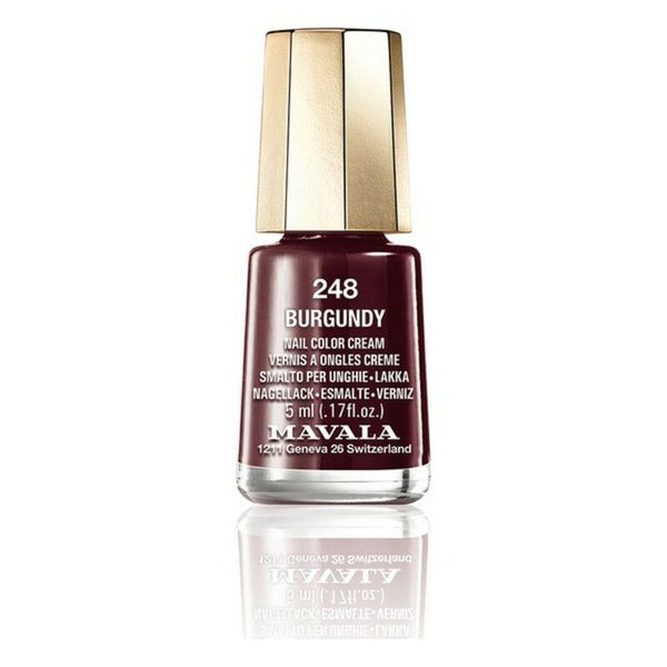 Nagellack Nail Color Mavala 248-burgundy (5 ml)