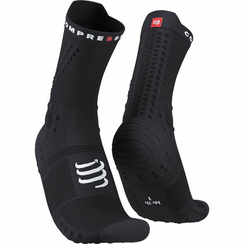 Sportsocken Compressport Schwarz