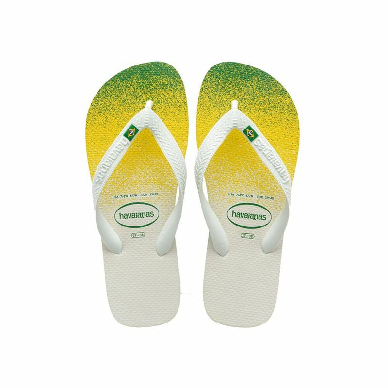 Flip Flops für Männer Havaianas Brasil Fresh Gelb