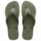 Flip Flops für Männer Havaianas Top Max grün Olive