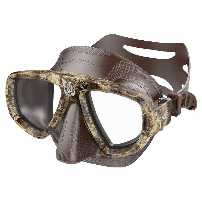 Taucherbrille Seac Extreme Camo Braun