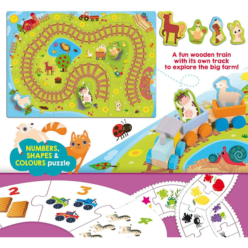 Lernspiel Lisciani Giochi Carotina Baby Happy Little Train (EN)