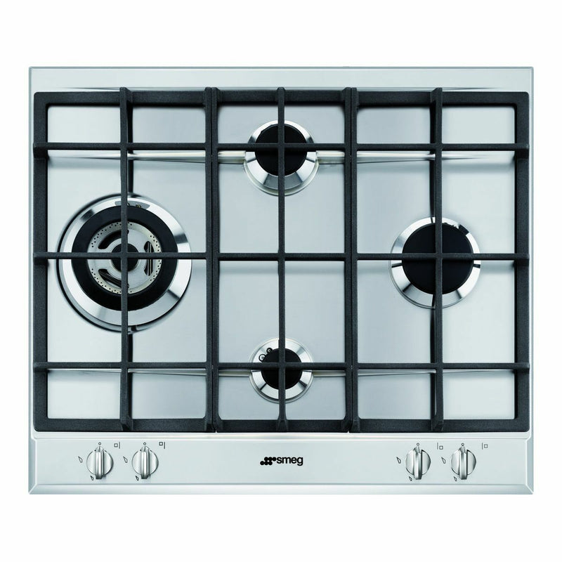 Gasplatte Smeg P261XGH 60 cm 8800 W