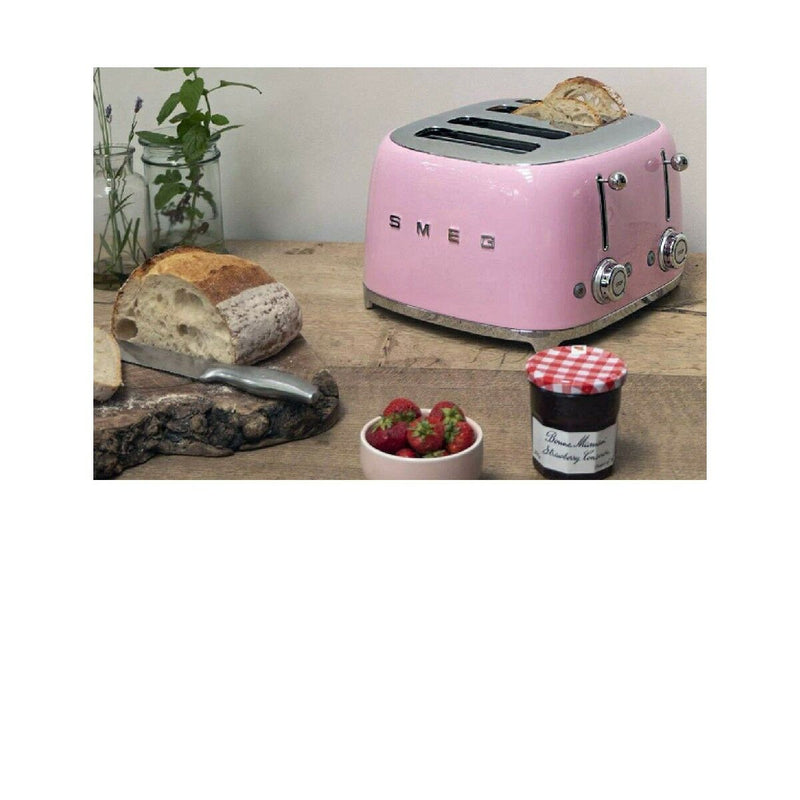 Toaster Smeg TSF03PKEU Rosa 2000 W