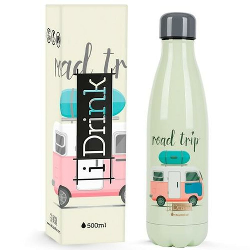 Thermosflasche iTotal Road Trip Edelstahl (500 ml)