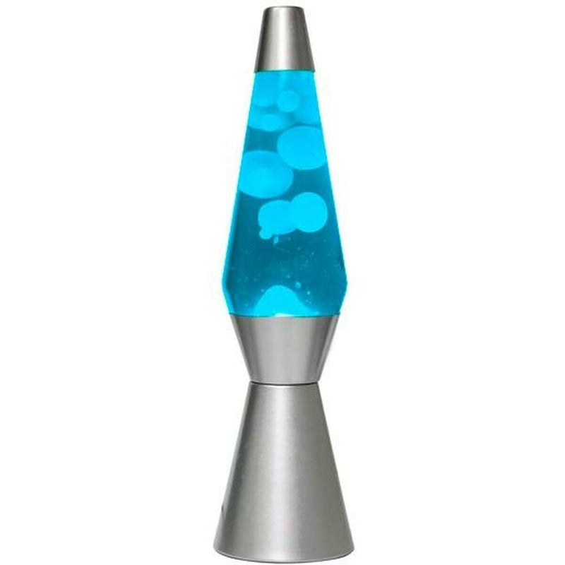 Lava-Lampe iTotal Kristall Blau Weiß Kunststoff 25 W (40 cm)