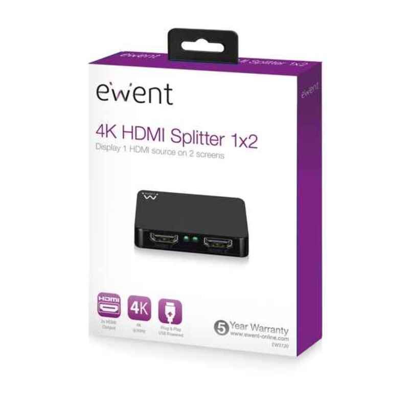 HDMI-Switch Ewent EW3720 4K