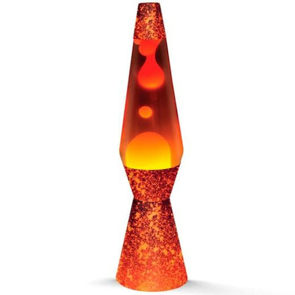 Lava-Lampe iTotal Kristall Rot Orange Kunststoff 25 W (40 cm)