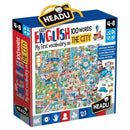 Kinderpuzzle HEADU Easy English 100 Words The City	 Englisch