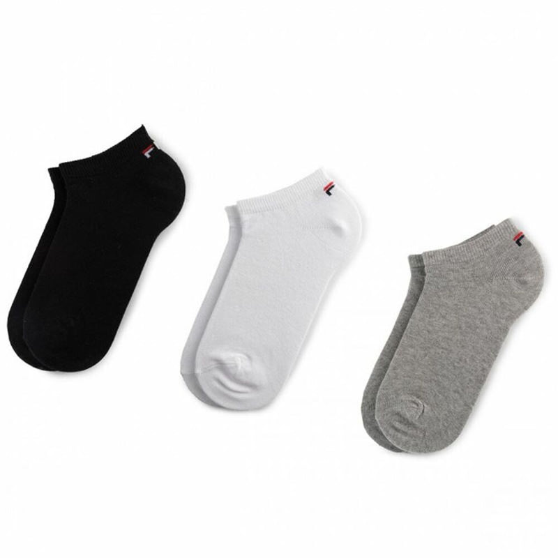 Sport-Knöchelsocken Fila Plain Schwarz (3 pcs)