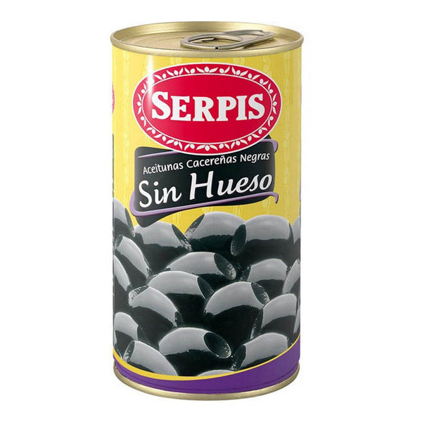 Oliven Serpis schwarz Cáceres (150 g)