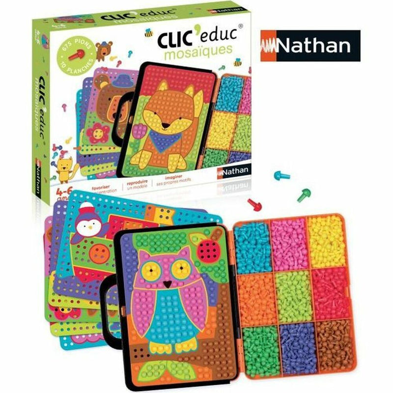 Tischspiel Nathan Clic'Educ - Mosaiques (FR)