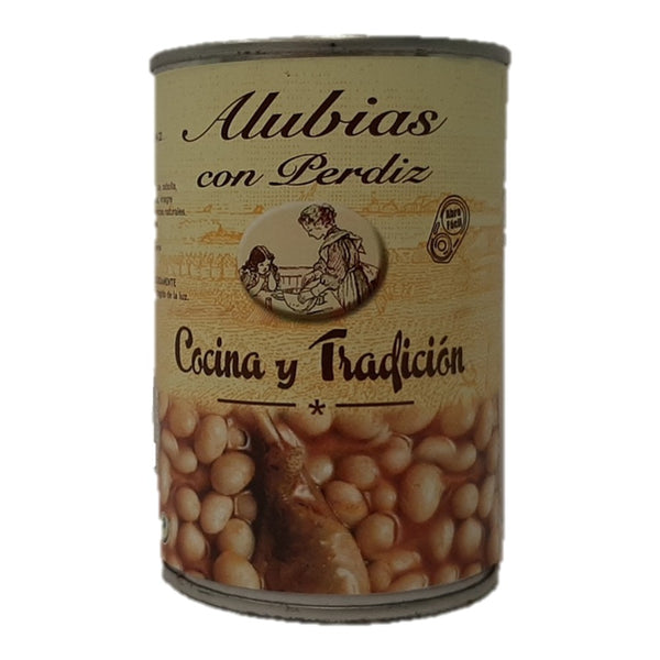 Bohnen mit Rebhuhn Cocina y Tradición (390 g)