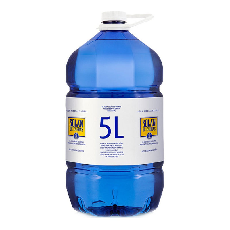 Natürliches Mineralwasser Solan De Cabras (5 L)