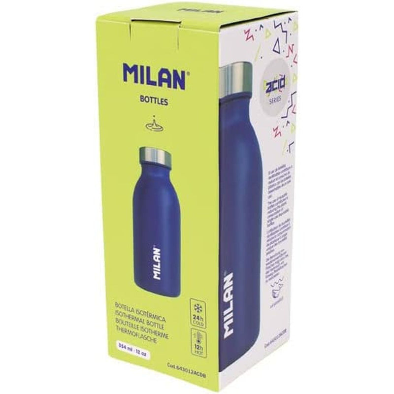 Thermosflasche Milan Acid Blau Edelstahl (354 ml)