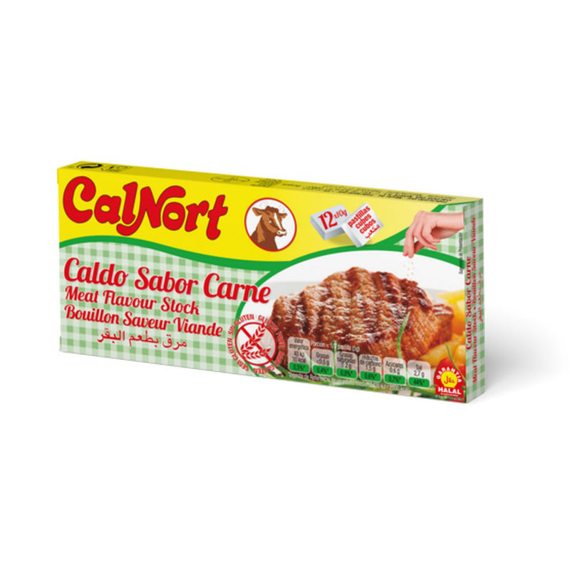 Brühe Calnort Fleisch (12 uds)