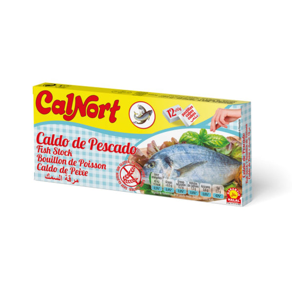 Brühe Calnort Fisch (12 uds)