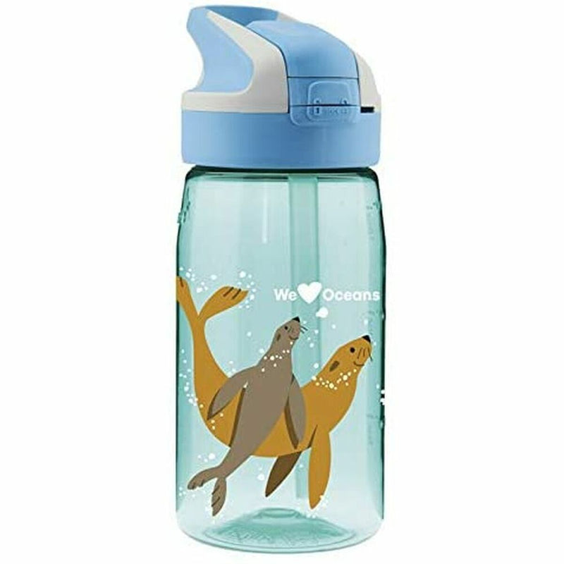 Wasserflasche Laken Summit Fokis Blau Hellgrau (0,45 L)