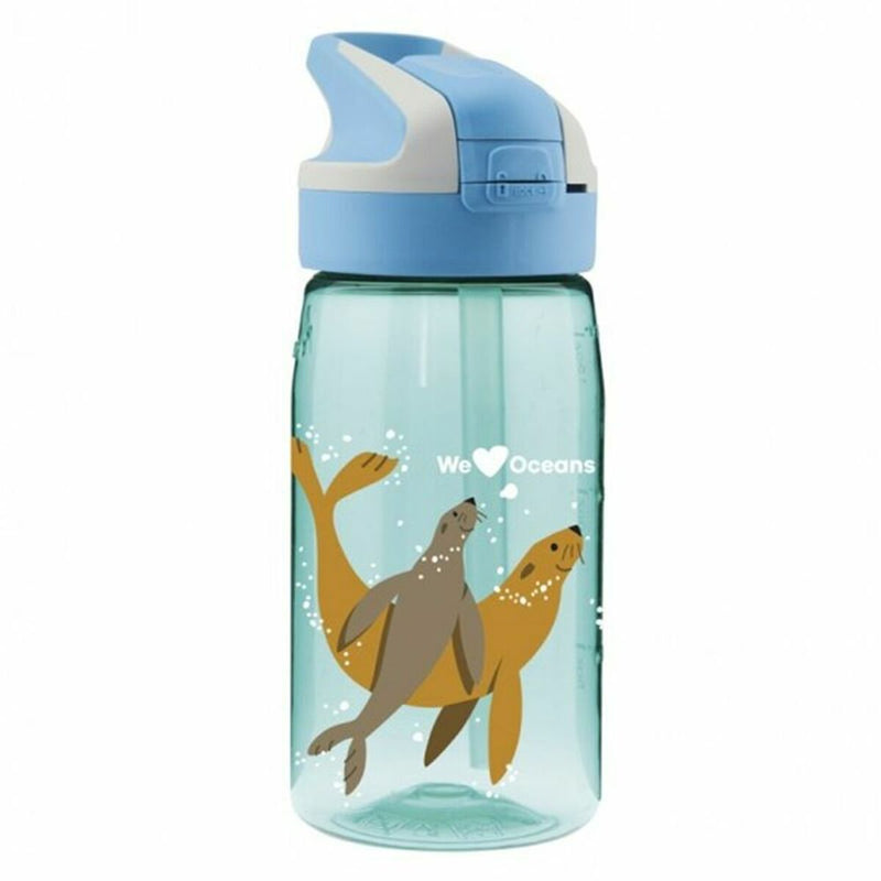 Wasserflasche Laken Summit Fokis Blau Hellgrau (0,45 L)