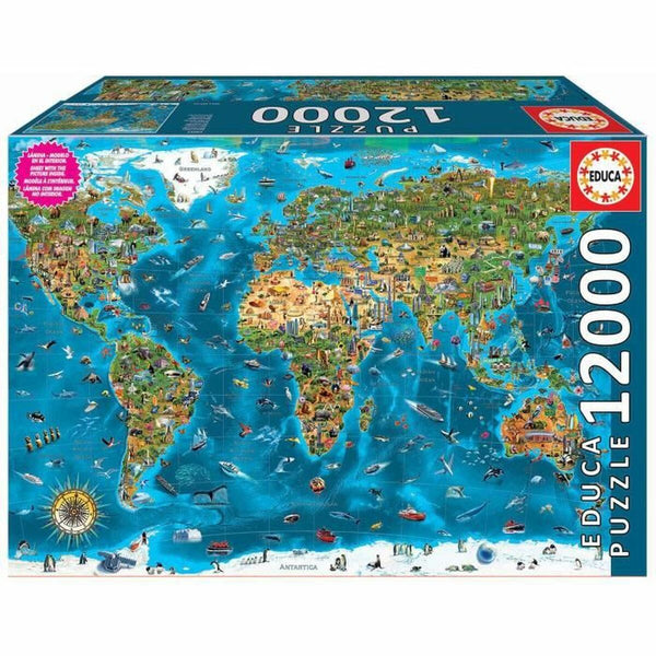 Puzzle Educa Wonders of the World (12000 Stücke)