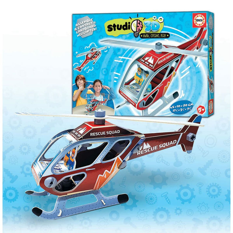 Puzzle Educa Helicopter 3D (14 Teile) (18 Stück)