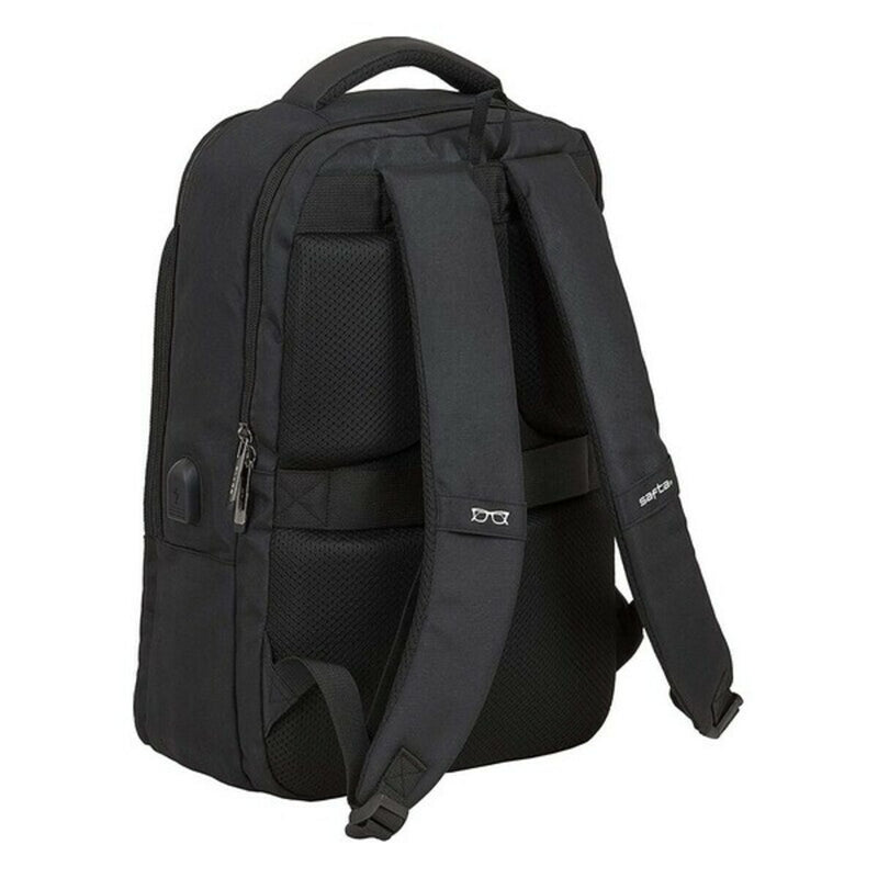 Laptop- und Tablet-Rucksack mit USB-Anschluss Safta Business