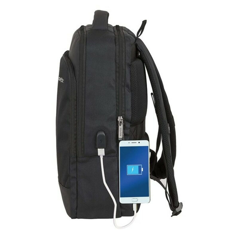 Laptop- und Tablet-Rucksack mit USB-Anschluss Safta Business