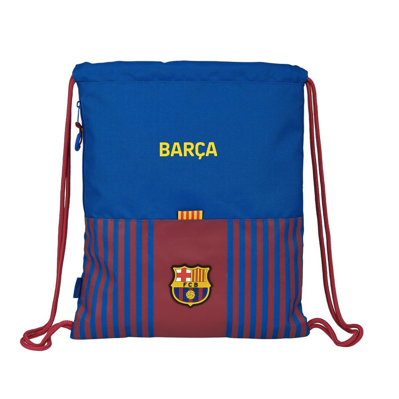 Rucksacktasche mit Bändern F.C. Barcelona Granatrot Marineblau