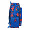 Schulrucksack Spiderman Great power Rot Blau (32 x 38 x 12 cm)